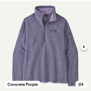 Patagonia Women’s Better Sweater, “Concrete Purple”